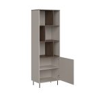 Cappuccino REG1D polcos szekrény - kasmír/antico tölgy