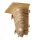 Belső sarokelem 10556 PVC padlószegélyhez 22990 2db/csomag - 0044 Tátra tölgy