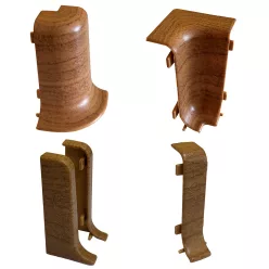   0045 Alabama tölgy színű elemek 10556 PVC padlószegélyhez (2db/csomag)