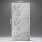 Falpanel, márvány mintával, PVC, 280x120 cm - Taro Grey