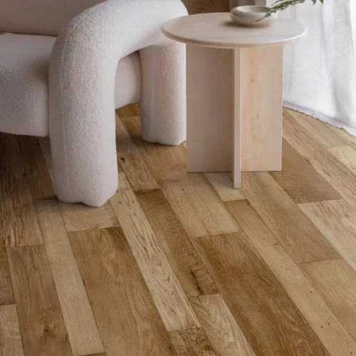 tekercses vinyl padló, PVC -  barna fa mintás Bern 665 Ros 3 m