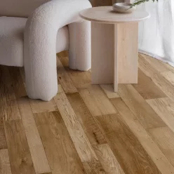   tekercses vinyl padló, PVC -  barna fa mintás Bern 665 Ros 4 m