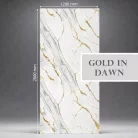 Falpanel, márvány mintával, PVC, 280x120 cm - Gold in Dawn
