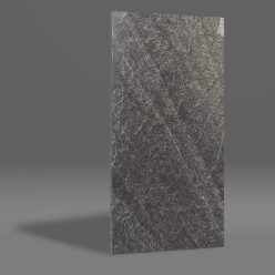 Falpanel, kőmintás, PVC, 240x120 cm - Grey Graphite