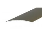 Aluminium 60mm-es íves burkolatváltó profil - A70T - pezsgő - vágott