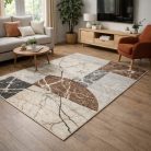 Phoenix szőnyeg 6082-0744 barna-bézs - 240x340 cm