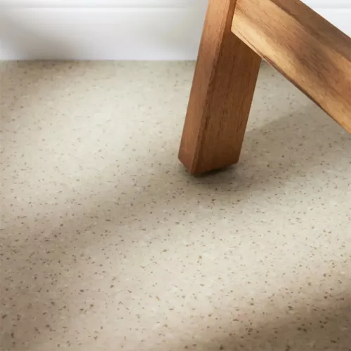 tekercses vinyl padló, PVC -  barna szórt kő mintás Veyago TXN 83M 1 m