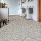 tekercses vinyl padló, PVC -  világosbarna kő mintás Bern 235 Fer 3 m