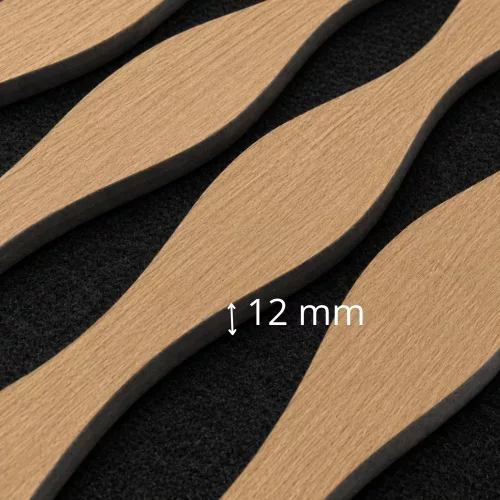 Akusztikus falpanel Lively LD2103K barna 60*240 cm
