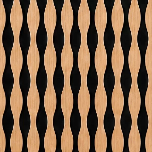 Akusztikus falpanel Lively LD2103K barna 60*240 cm