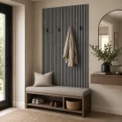 Akusztikus falpanel Lumigrid GS2101K szürke 60*260 cm