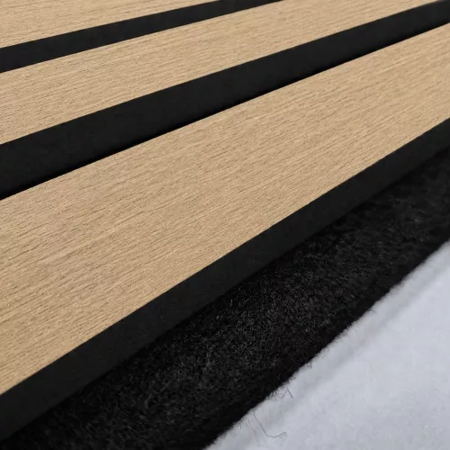 Akusztikus falpanel Lumigrid GS2101K világosbarna 60*260 cm