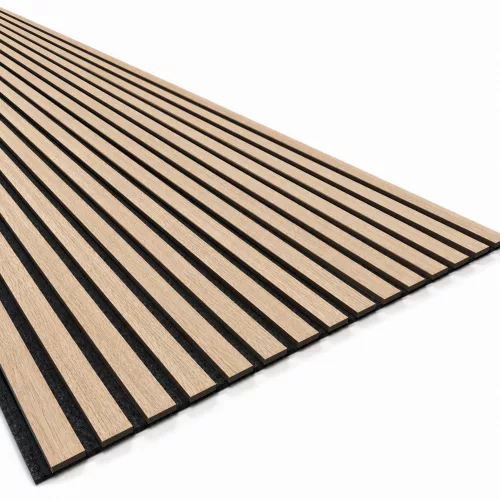Akusztikus falpanel Lumigrid GS2101K világosbarna 60*260 cm