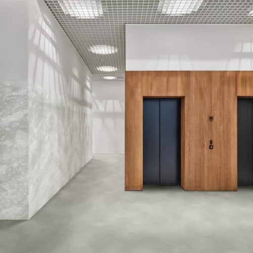 tekercses vinyl padló, PVC -  szürke beton mintás Enter 19T Lon  4 m