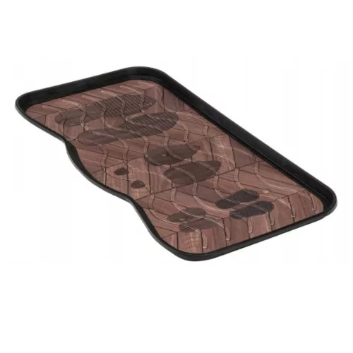 Eco Trend Boot Tray cipőtartó tálca Footprints Wood - 38 x 75 cm
