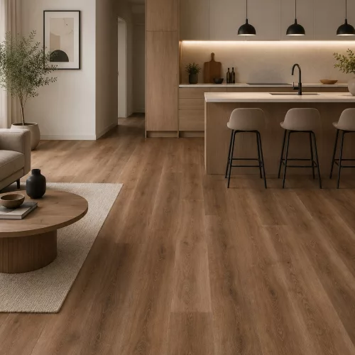 Green Click SPC vinyl padló 6-2112 Mature Oak 4,5+1 mm