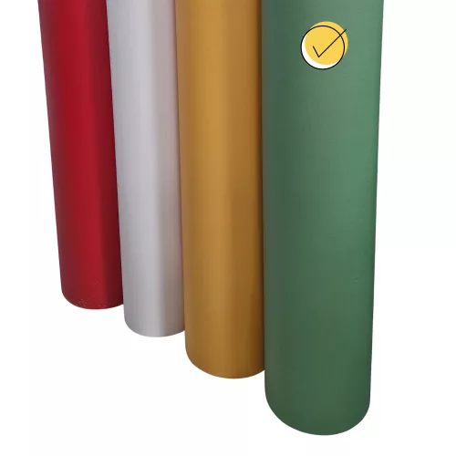 tekercses vinyl padló, PVC -  egyszínű Bluna 825 zöld 2 m