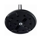 VASIL álló fogas - fekete lakk / természetes fa