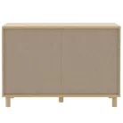 Sparrow Komód - CXSK221-M696 - elegancia tölgy/természetes rattan
