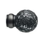 Vidella Lascar ezüst 25 mm-es karnis végzáró 2db/cs