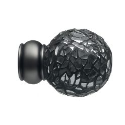 Vidella Lascar ezüst 25 mm-es karnis végzáró 2db/cs