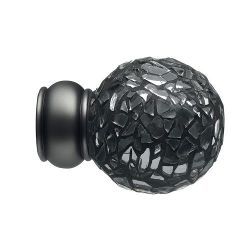 Vidella Lascar ezüst 25 mm-es karnis végzáró 2db/cs