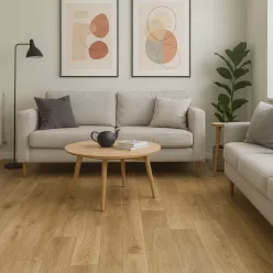   tekercses vinyl padló, PVC -  világosbarna fa mintás Calas 53S Lir 1 m