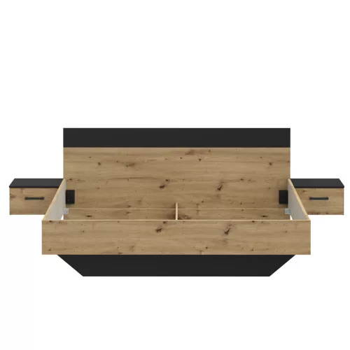 Tasmania (TNAL2182-M625) 180-as ágykeret - artisan tölgy