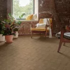 tekercses vinyl padló, PVC -  barna fa mintás Bern 345 2 m