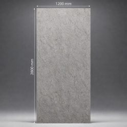 Falpanel, kőmintás, PVC, 280x120 cm - Art Silver