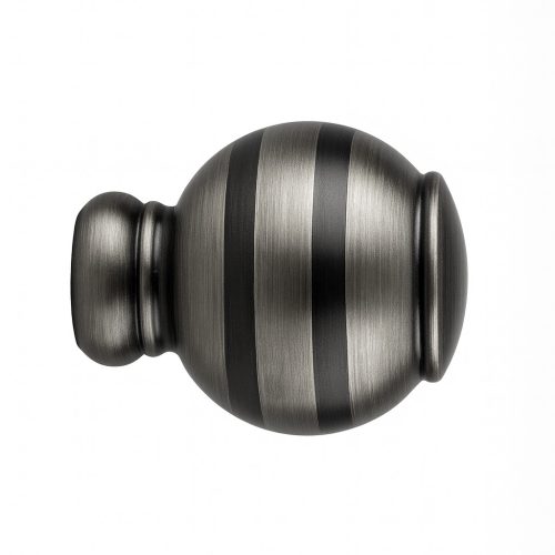 Vidella Colima ezüst 25 mm-es karnis végzáró 2db/cs