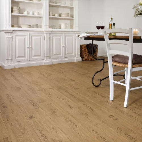 tekercses vinyl padló, PVC -  barna fa mintás Bern 655 Mem 3 m