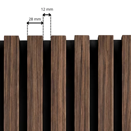 Krono akusztikus falburkolat K547 Tobacco Franklin dió 260x60 cm