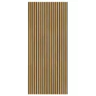 Kültéri akusztikus falburkolat D030 sherwood tölgy 260x60 cm