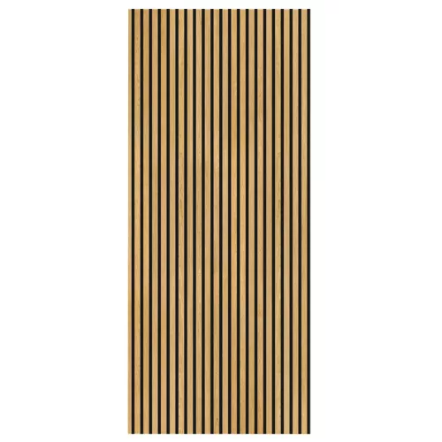 Kültéri akusztikus falburkolat D030 sherwood tölgy 260x60 cm