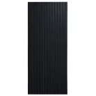 Kültéri akusztikus falburkolat K190 fekete 260x60 cm