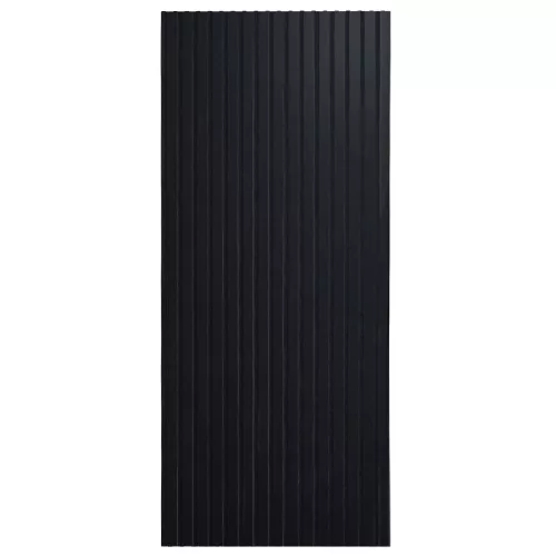 Kültéri akusztikus falburkolat K190 fekete 260x60 cm