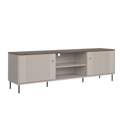 Cappuccino RTV2D/180 tv-állvány - kasmír/antico tölgy