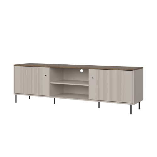 Cappuccino RTV2D/180 tv-állvány - kasmír/antico tölgy