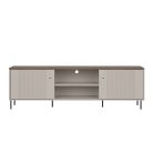 Cappuccino RTV2D/180 tv-állvány - kasmír/antico tölgy