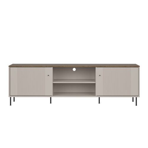 Cappuccino RTV2D/180 tv-állvány - kasmír/antico tölgy