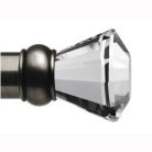 Vidella Marapi ezüst 25 mm-es karnis végzáró 2db/cs