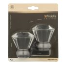 Vidella Marapi ezüst 25 mm-es karnis végzáró 2db/cs