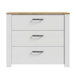   Borneo komód BHLK211-M482 - riviera tölgy/világos vörösfenyő