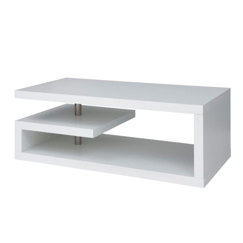 BRW Glimp dohányzóasztal - fehér