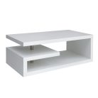 BRW Glimp dohányzóasztal - fehér