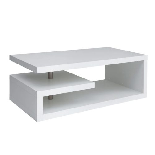 BRW Glimp dohányzóasztal - fehér