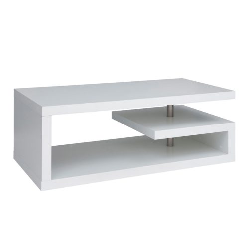 BRW Glimp dohányzóasztal - fehér