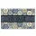 Eco Trend lábtörlő Lima Mat Blue Tiles - 45 x 75 cm