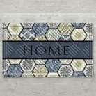Eco Trend lábtörlő Lima Mat Blue Tiles - 45 x 75 cm